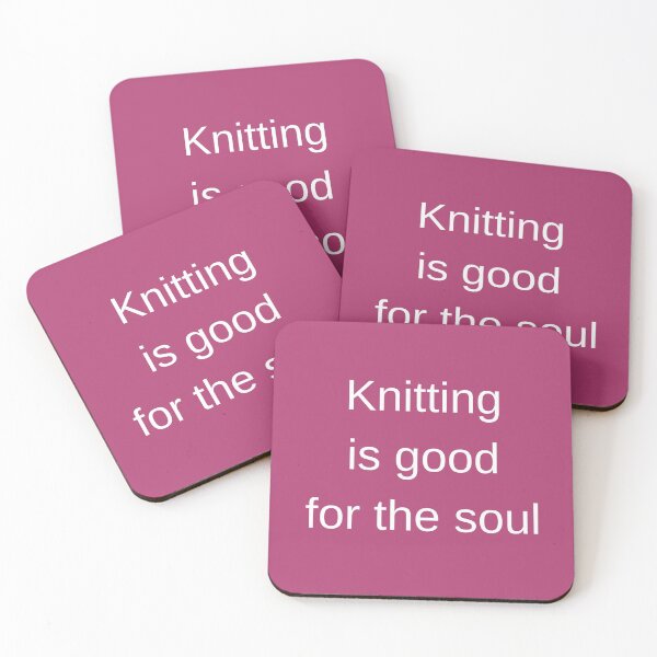 Item preview, Knitting-Soul Funny Knitting Sayings Gifts For Friends  designed and sold by Sugar-Magnolia.