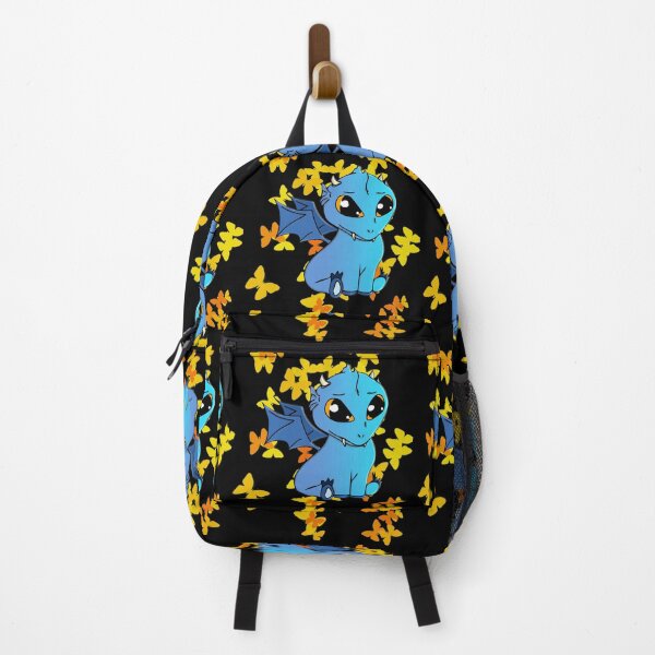 Item preview, Baby Dragon with butterfly background design designed and sold by AllLeftSides42.