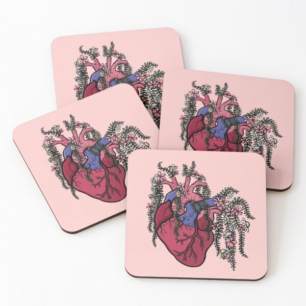 Item preview, Heart With Flowers and Leaves- Growth in your heart designed and sold by AlmightyClaire.