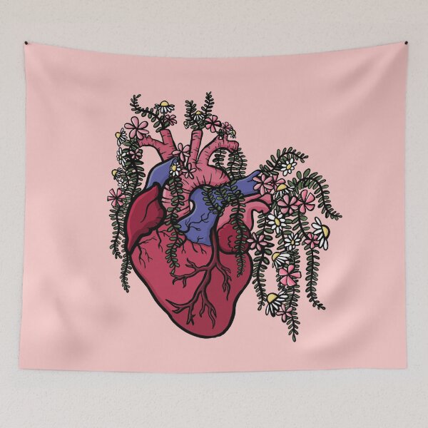 Item preview, Heart With Flowers and Leaves- Growth in your heart designed and sold by AlmightyClaire.