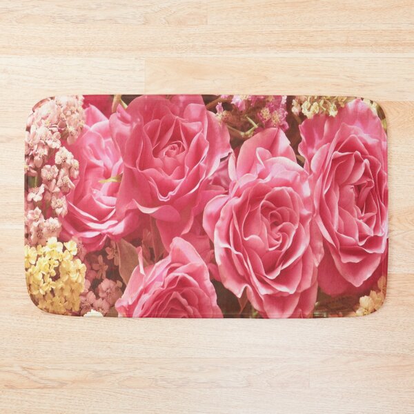 Item preview, romantic pink roses pattern  designed and sold by THB designs.