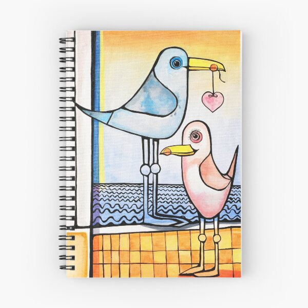 Item preview, Seagulls at the bench designed and sold by Katarte.