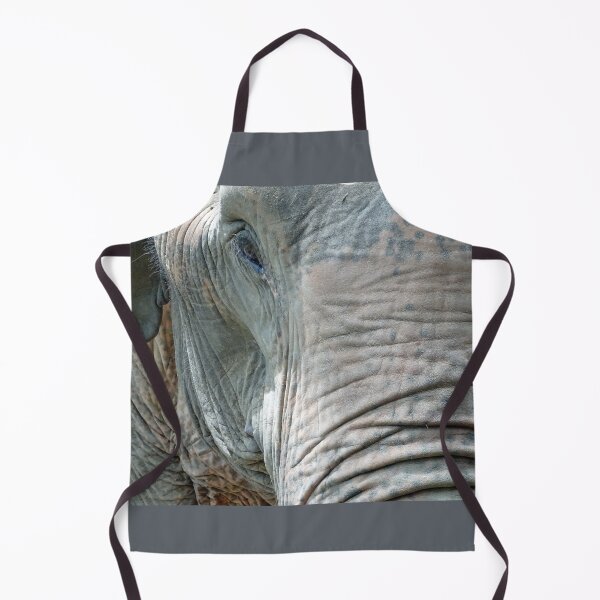 Item preview, Eye C U close-up photo of an old elephant designed and sold by cuisinecat2.