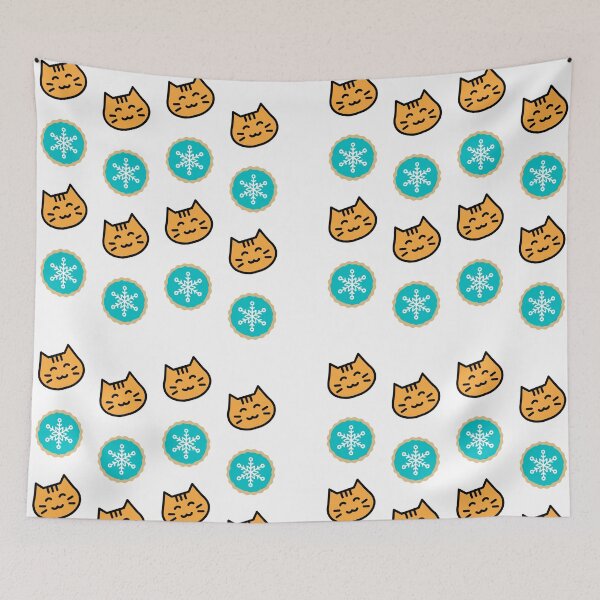 Item preview, Merry CatMask, Christmas mask, Cat Christmas Gifts, Cat Christmas Pattern designed and sold by avit1.