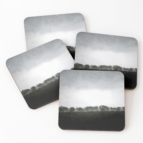 Item preview, Trees on a Hill at Dusk designed and sold by rosedew.
