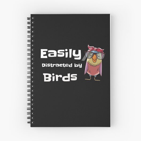 Item preview, Easily Distracted By Birds, Bird Watcher, Funny Bird, Bird lovers designed and sold by KOOL Studio.