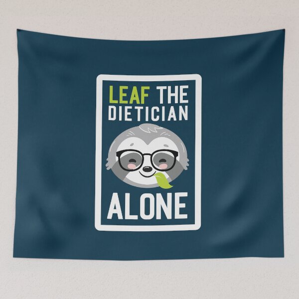 Item preview, Funny Dietician Pun - Leaf me Alone - Gifts for Dieticians designed and sold by betternotes.