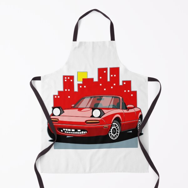 Item preview, Red Miata (Red background) designed and sold by Vitorooh.