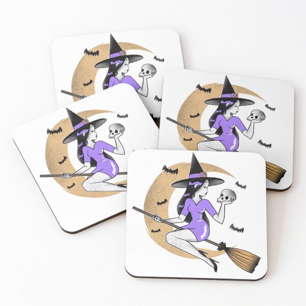 Item preview, witch lady designed and sold by Home-of-art.
