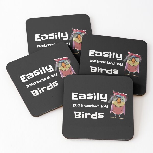 Item preview, Easily Distracted By Birds, Bird Watcher, Funny Bird, Bird lovers designed and sold by KOOL Studio.