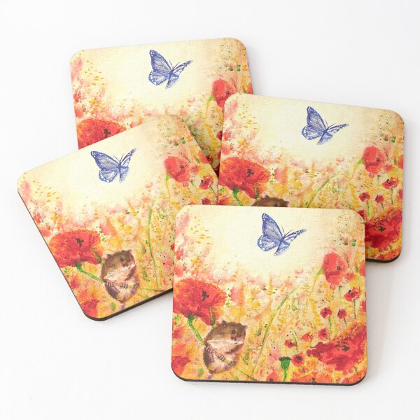 Item preview, Mouse In Poppies designed and sold by saraperry.
