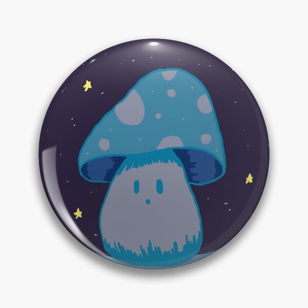 Item preview, Starry Blue Mushroom designed and sold by KaitLouise.