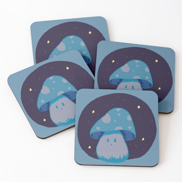 Item preview, Starry Blue Mushroom designed and sold by KaitLouise.