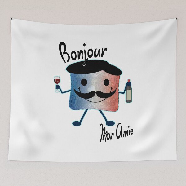 Item preview, French Toast - Bonjour Mon Amie designed and sold by MoonsmileProd.