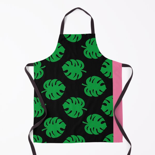 Item preview, Monstera on Black Pattern with Pink designed and sold by XOOXOO.