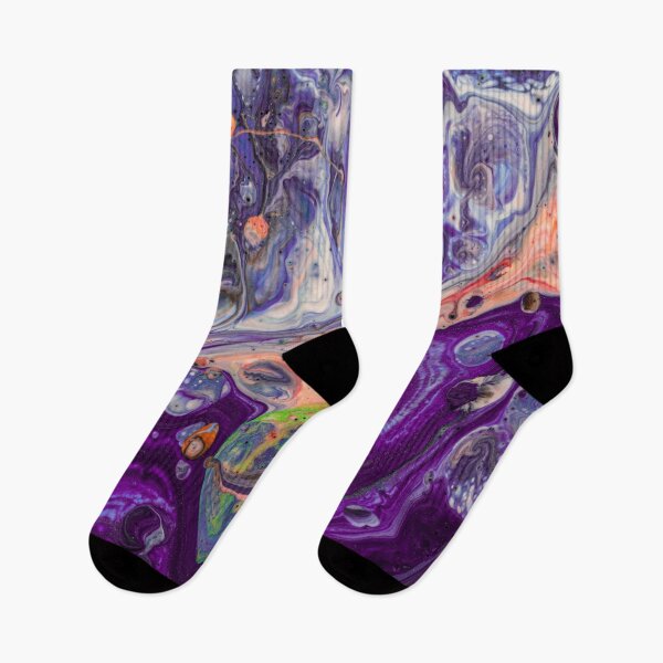 Item preview, Purple Fluid Gradient Bubble Acrylic Paint designed and sold by Vector Scout Lab.
