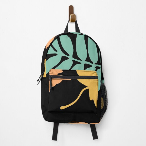 Item preview, Black and Pastel Leaves Pattern designed and sold by XOOXOO.