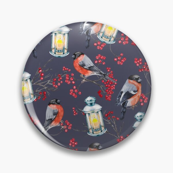 Item preview,  Bullfinches and mountain ash designed and sold by Natalia  Khlebneva.