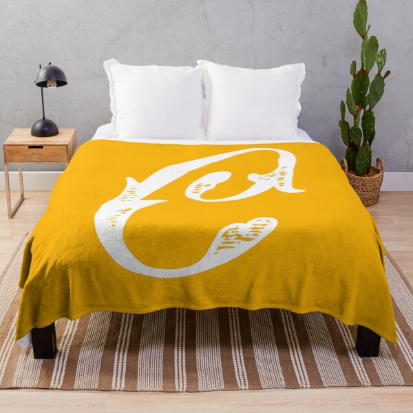 Item preview, Vintage Stylish White Mustard Yellow Monogram C designed and sold by Vintage-TM.