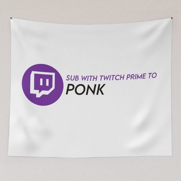 Item preview, twitch prime ponk designed and sold by ren.