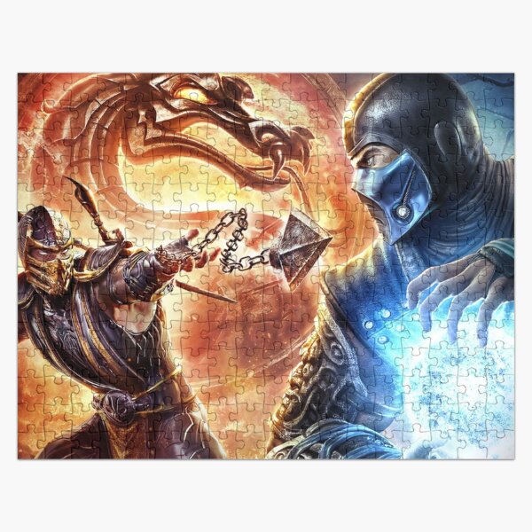 Artikel-Vorschau von Mortal Kombat Scorpion Sub Zero, designt und verkauft von The Fit.
