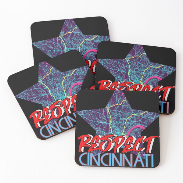 Item preview, Respect Cincinnati star map T-Shirt designed and sold by lovesuperkarma.