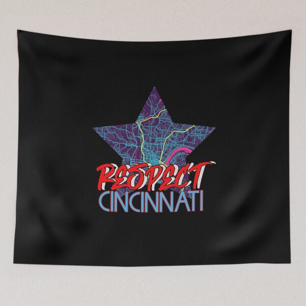 Item preview, Respect Cincinnati star map T-Shirt designed and sold by lovesuperkarma.