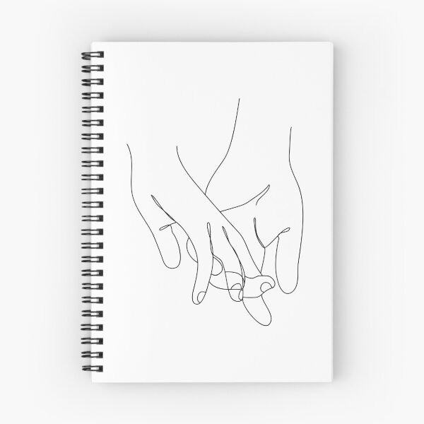 Item preview,  One Line Art Couple Hands designed and sold by Tinteria.