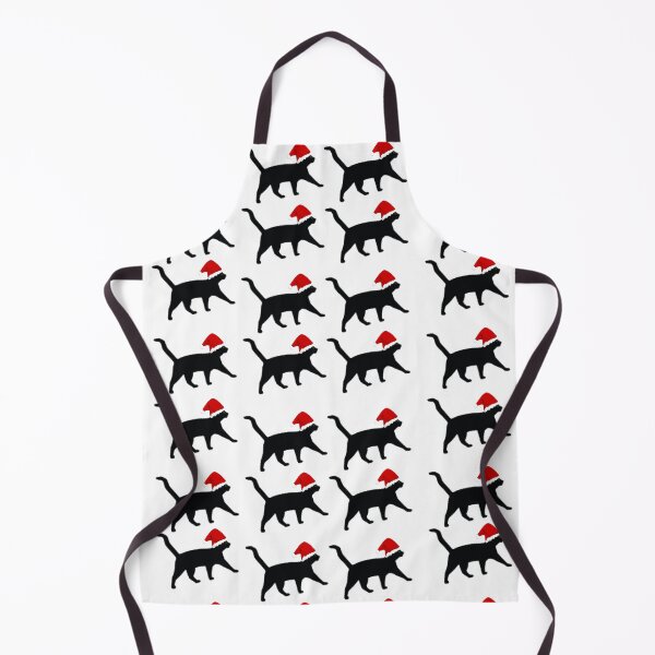 Item preview, Merry CatMask, Christmas mask, Cat Christmas Gifts, Cat in a Christmas hat, Cat Christmas Pattern designed and sold by avit1.