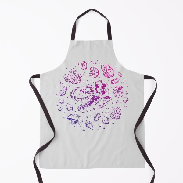 Item preview, Geo-rex Vortex | Magenta & Purple Ombré | Dinosaur Fossil Art designed and sold by OMEGAFAUNA.