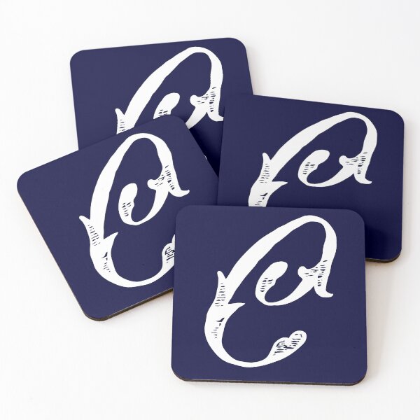 Item preview, Vintage Stylish White Navy Blue Monogram C designed and sold by Vintage-TM.