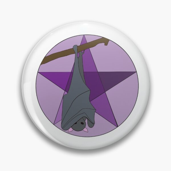 Item preview, Bat and Pentagram Halloween  designed and sold by EmotionalDragon.