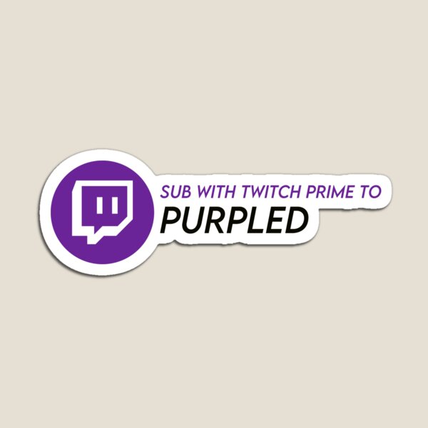 Item preview, twitch prime purpled designed and sold by ren.