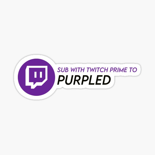 Item preview, twitch prime purpled designed and sold by ren.