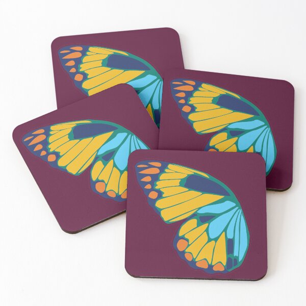 Item preview, Butterfly Wing Orange Navy designed and sold by cnipper14.