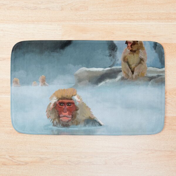 Item preview, The snow monkeys (Warm) designed and sold by movejulie.