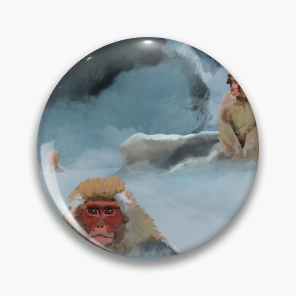 Item preview, The snow monkeys (Warm) designed and sold by movejulie.