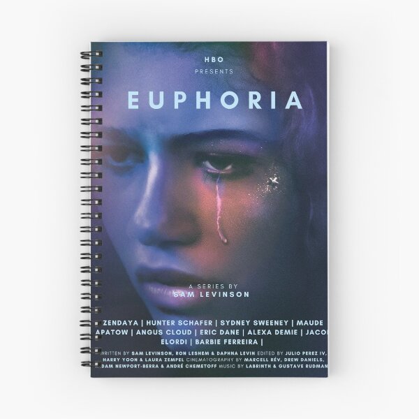 Item preview, EUPHORIA ZENDAYA TV SHOW POSTER designed and sold by mikceys.