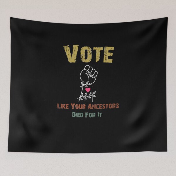Item preview, Vote Like Your Ancestors Died For It Cute Black Women Gift designed and sold by Akmloza.