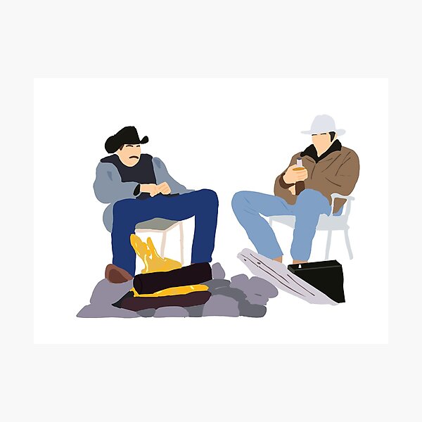 Brokeback Boys Photographic Print