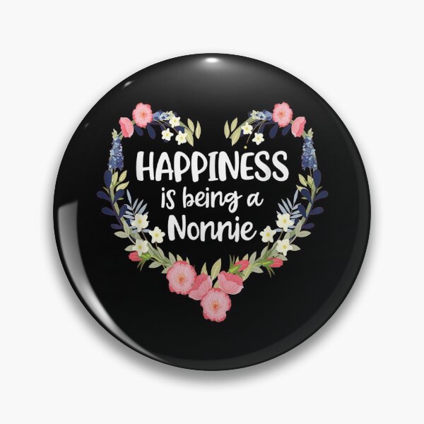 Item preview, Happiness is Being a Nonnie Cute Gift Love Gifts For Men and Women, Gift Halloween Day, Thanksgiving, Christmas Day designed and sold by FidelisTees.