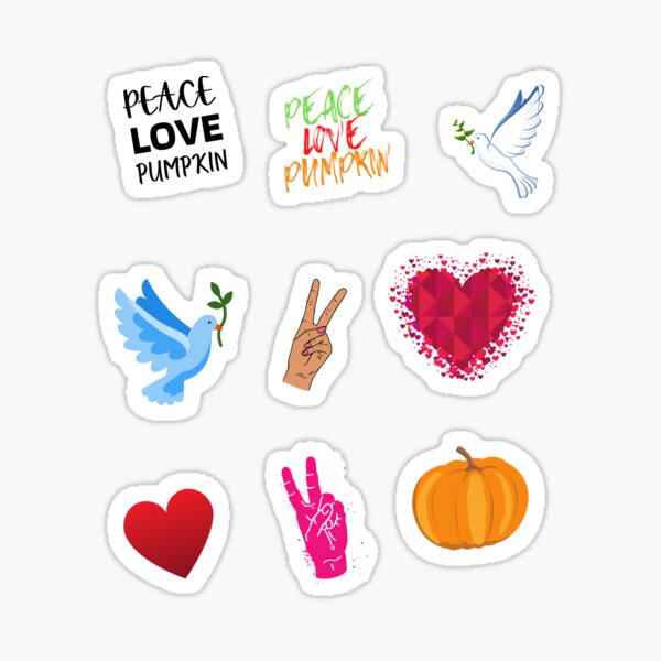 peace-love-pumpkin-hydro-flask-pack-sticker-for-sale-by