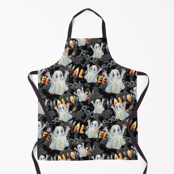 Item preview, white ghost orange holloween designed and sold by whitedove457.