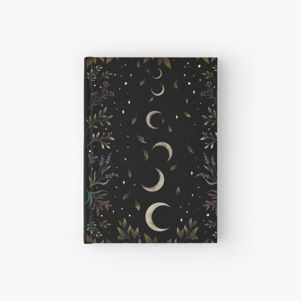 Crescent Moon Garden Hardcover Journal