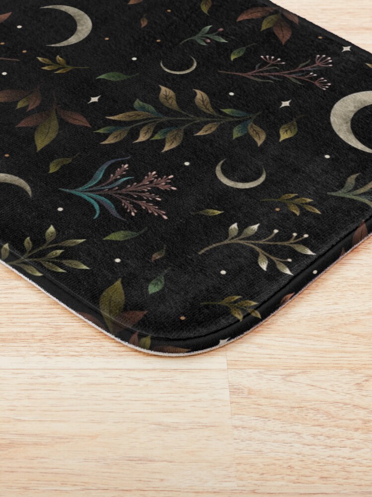 Alternate view of Crescent Moon Garden Bath Mat