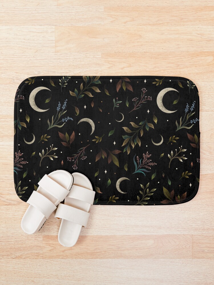 Alternate view of Crescent Moon Garden Bath Mat