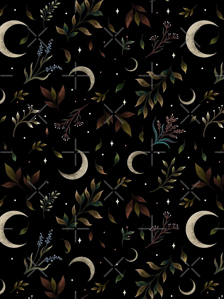 Crescent Moon Garden by episodicDrawing