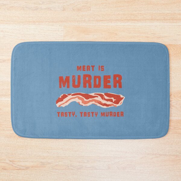 Item preview, Meat Is Murder Bacon Lover - Funny Quotes Gift Ideas designed and sold by Sugar-Magnolia.
