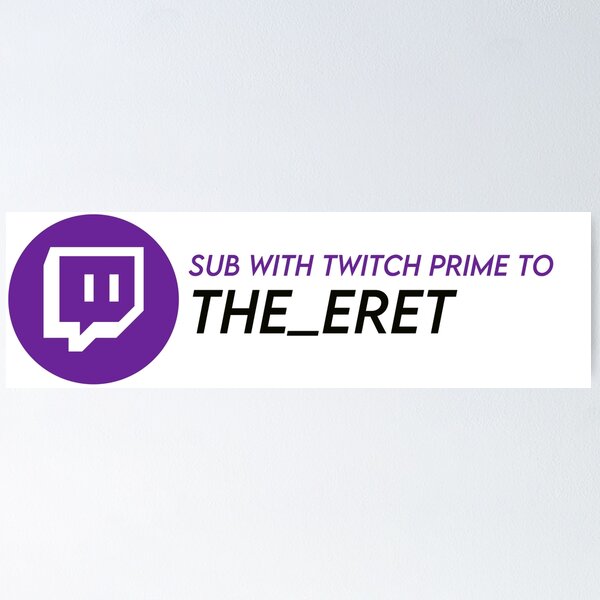 Item preview, twitch prime eret designed and sold by ren.