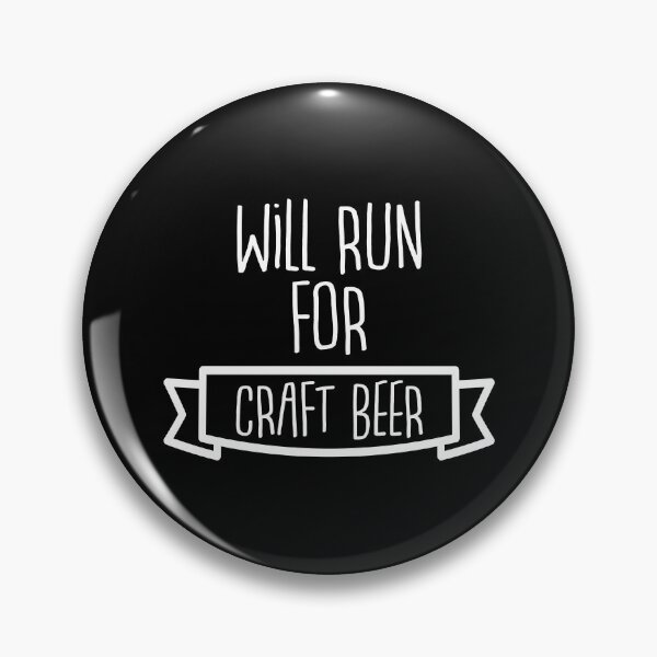 Item preview, Will run for Craft Beer designed and sold by Craftaholic.
